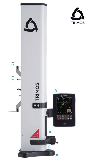 TRIMOS丹青測高儀，高度儀V9 超高精度